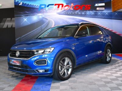 Volkswagen T-Roc R-Line Carat 1.5 TSI 150 DSG GPS Virtual Hayon ACC Caméra Car Play Front Lane JA 18