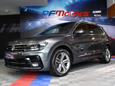 Volkswagen Tiguan R-Line 2.0 TSI 180 DSG 4Motion GPS Virtual Hayon Attelage ACC Caméra Front Lane Mode JA 19