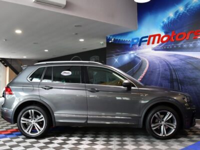 Volkswagen Tiguan R-Line Carat 2.0 TDI 150 DSG 4Motion GPS Virtual TO ACC Caméra Ergo Parc Assist Front Lane Side JA 19