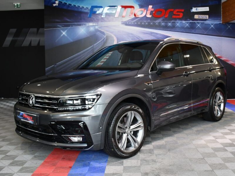 Volkswagen Tiguan R-Line 2.0 TSI 180 DSG 4Motion GPS Virtual Hayon Attelage ACC Caméra Front Lane Mode JA 19