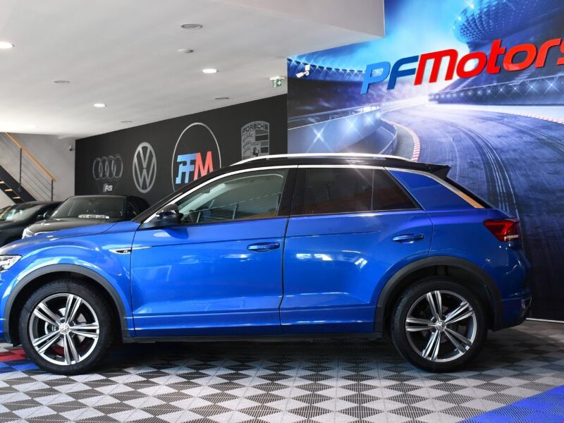 Volkswagen T-Roc R-Line Carat 1.5 TSI 150 DSG GPS Virtual Hayon ACC Caméra Car Play Front Lane JA 18