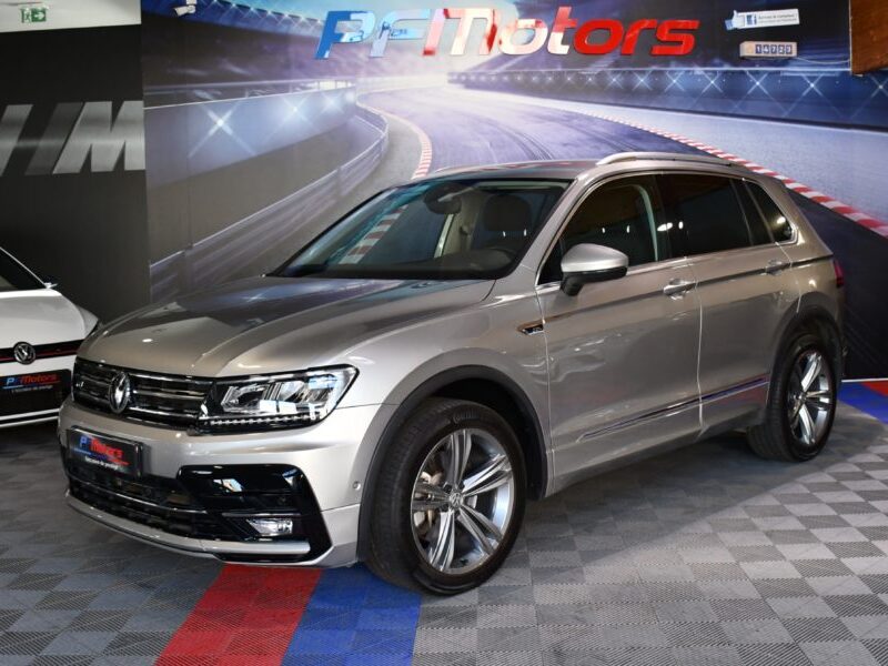 Volkswagen Tiguan R-Line Carat 2.0 TSI 190 DSG 4Motion GPS Virtual Caméra Front Lane Car Play ACC Attelage Hayon JA 19