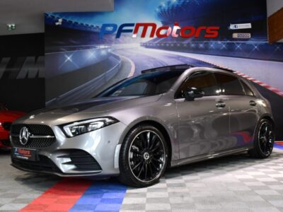Mercedes Benz Classe A220 AMG Line 2.0 190 BVA GPS Pro TO M-Bux Burmester Caméra AV + AR Multibeam JA 19