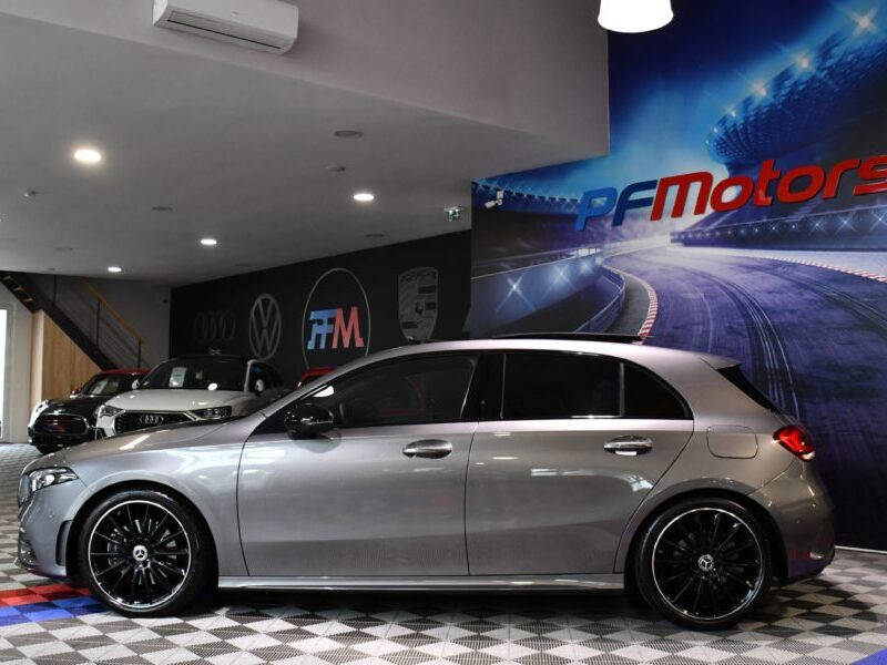 Mercedes Benz Classe A220 AMG Line 2.0 190 BVA GPS Pro TO M-Bux Burmester Caméra AV + AR Multibeam JA 19