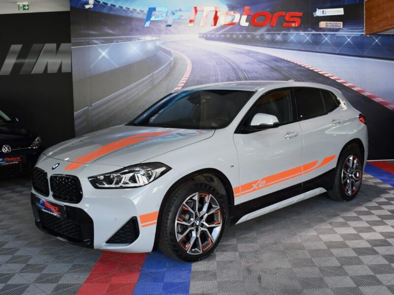 BMW X2 X-Drive édition M-Sport 20D 190 BVA GPS Pro Caméra Baquet Hayon Attelage LED Cuir JA 19