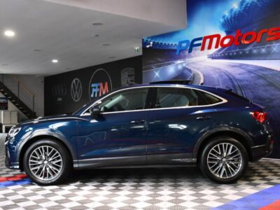 Audi Q3 Sportback Design Luxe 35 TDI 150 Quattro S-Tronic GPS ACC Attelage Cuir Hayon Pré Sense Virtual TO Lane JA 19