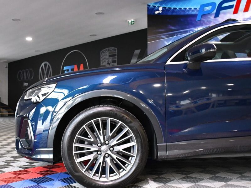 Audi Q3 Sportback Design Luxe 35 TDI 150 Quattro S-Tronic GPS ACC Attelage Cuir Hayon Pré Sense Virtual TO Lane JA 19