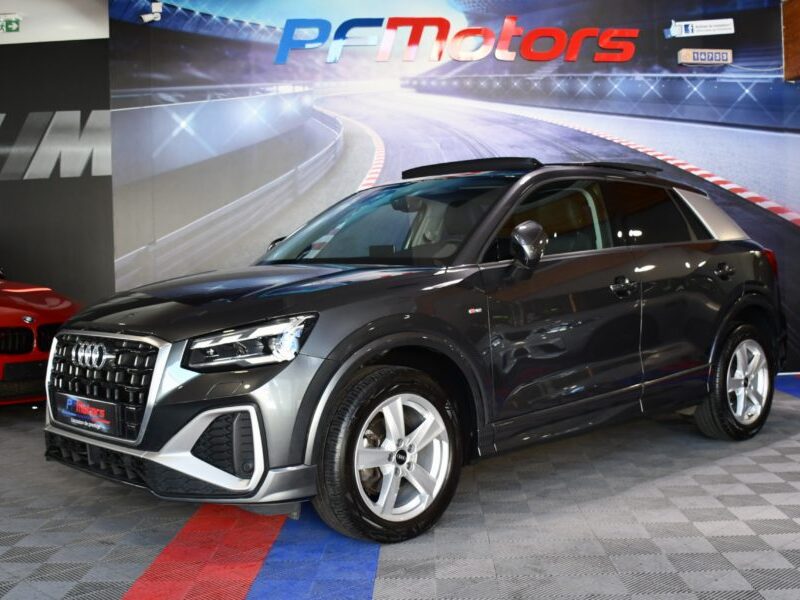 Audi Q2 S-Line Design Luxe 35 TFSI 150 S-Tronic GPS Virtual Caméra TO Hayon Pré Sense Car Play JA 17