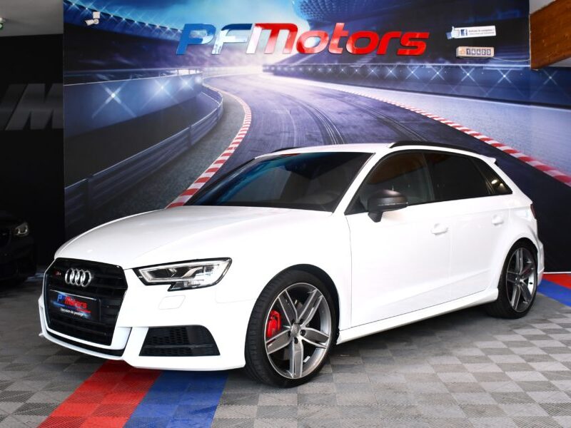 Audi S3 Sportback 2.0 TFSI 310 Quattro S-Tronic GPS Virtual Cuir Keyless Régulateur JA 19