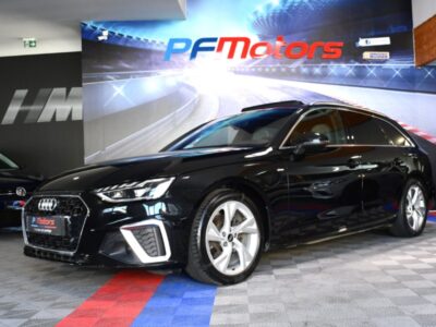Audi A4 Avant S-Line 35 TDI 163 BVA GPS Virtual TO Hayon Pré Sense Car Play Cuir Caméra JA 18