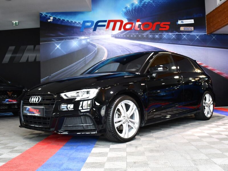Audi A3 Sportback S-Line 35 TFSI 150 S-Tronic GPS Virtual Drive Car Play Semi Cuir JA 18