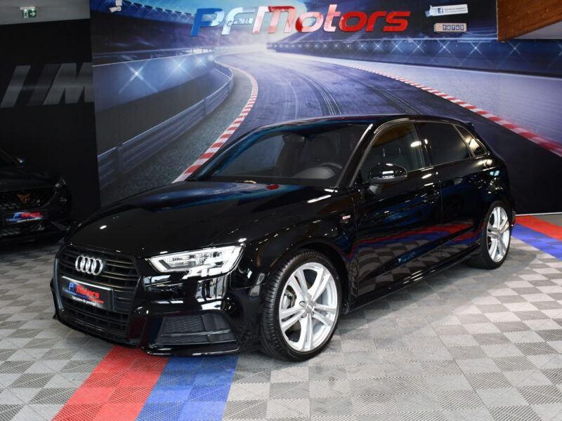 Audi A3 Sportback S-Line 35 TFSI 150 S-Tronic GPS Virtual Drive Car Play Semi Cuir JA 18