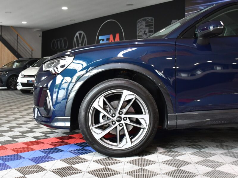 Audi Q3 Sportback S-Line Design Luxe 35 TFSI 150 S-Tronic GPS Virtual ACC Attelage Hayon LED Pré Sense Lane JA 19 Audi Sport