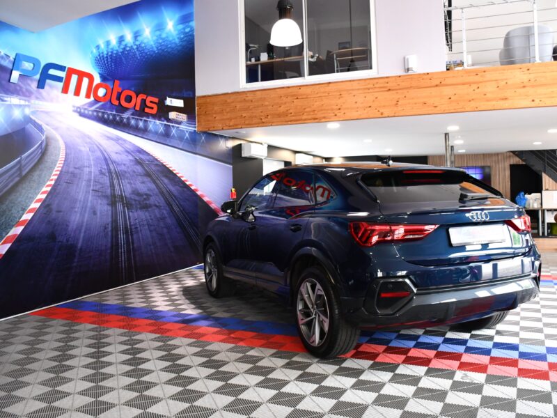 Audi Q3 Sportback S-Line Design Luxe 35 TFSI 150 S-Tronic GPS Virtual ACC Attelage Hayon LED Pré Sense Lane JA 19 Audi Sport