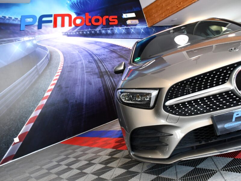 Mercedes Benz Classe A 220 AMG Line 2.0 190 BVA GPS Pro M-Bux Caméra Car Play Lumière D’Ambiance Burmester Multibeam JA 18