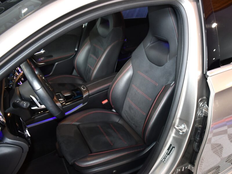 Mercedes Benz Classe A 220 AMG Line 2.0 190 BVA GPS Pro M-Bux Caméra Car Play Lumière D’Ambiance Burmester Multibeam JA 18