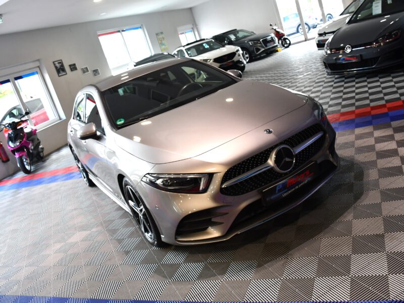 Mercedes Benz Classe A 220 AMG Line 2.0 190 BVA GPS Pro M-Bux Caméra Car Play Lumière D’Ambiance Burmester Multibeam JA 18