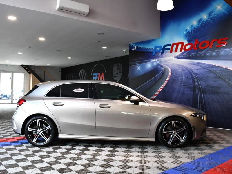 Mercedes Benz Classe A 220 AMG Line 2.0 190 BVA GPS Pro M-Bux Caméra Car Play Lumière D’Ambiance Burmester Multibeam JA 18