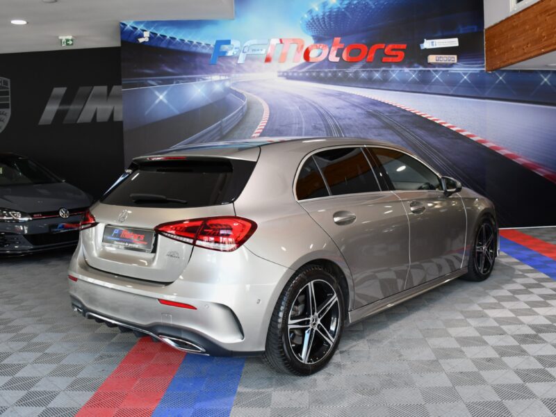 Mercedes Benz Classe A 220 AMG Line 2.0 190 BVA GPS Pro M-Bux Caméra Car Play Lumière D’Ambiance Burmester Multibeam JA 18