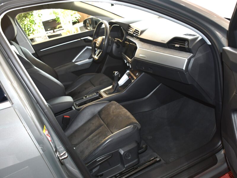 Audi Q3 Sportback S-Line Design Luxe 35 TDI 150 S-Tronic GPS Vebasto Virtuyal Hayon Attelage LED Caméra ACC Pré Sense JA 19
