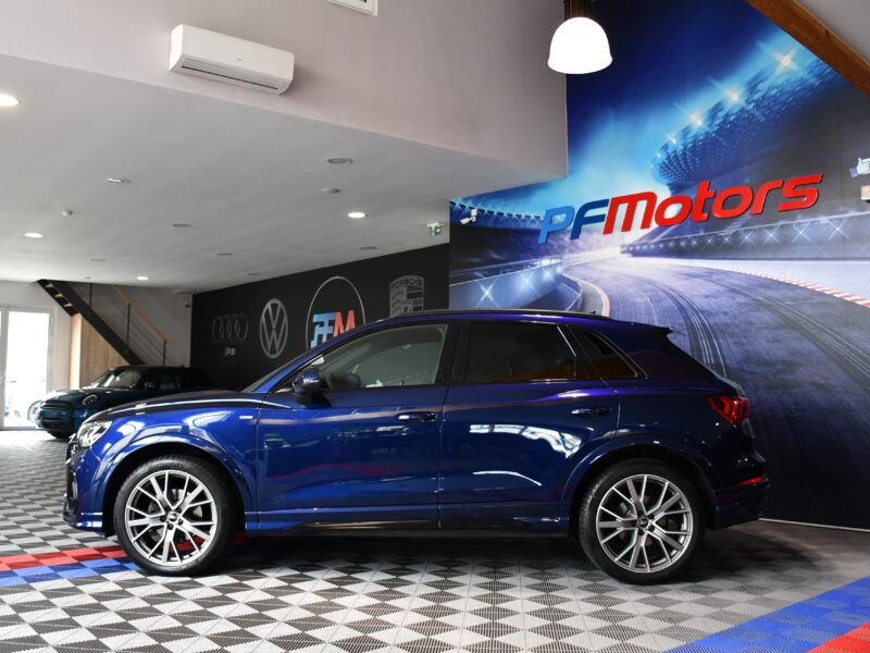 Audi Q3 S-Line 35 TDI 150 S-Tronic GPS Virtual Hayon Attelage Caméra ACC Car Play LED JA 20
