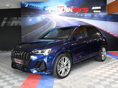 Audi Q3 S-Line 35 TDI 150 S-Tronic GPS Virtual Hayon Attelage Caméra ACC Car Play LED JA 20