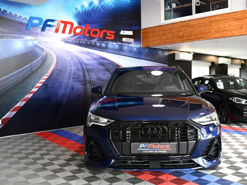 Audi Q3 S-Line 35 TDI 150 S-Tronic GPS Virtual Hayon Attelage Caméra ACC Car Play LED JA 20