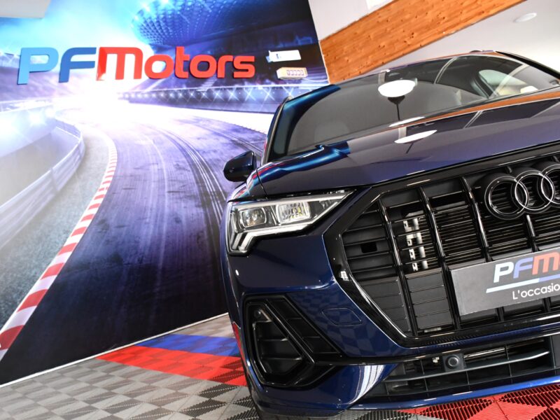 Audi Q3 S-Line 35 TDI 150 S-Tronic GPS Virtual Hayon Attelage Caméra ACC Car Play LED JA 20