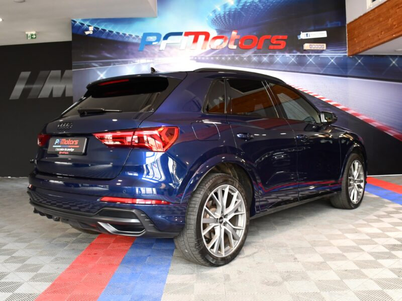 Audi Q3 S-Line 35 TDI 150 S-Tronic GPS Virtual Hayon Attelage Caméra ACC Car Play LED JA 20