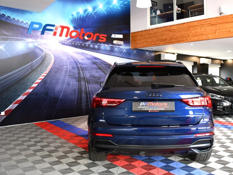 Audi Q3 S-Line 35 TDI 150 S-Tronic GPS Virtual Hayon Attelage Caméra ACC Car Play LED JA 20