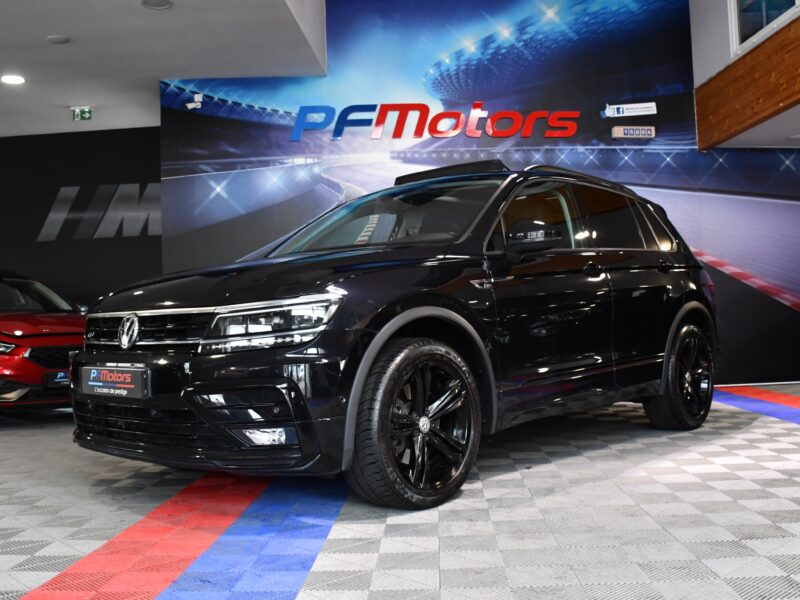 Volkswagen Tiguan R-Line Carat Exclusive 2.0 TDI 190 DSG 4Motion GPS Pro ACC DCC Virtual Attelage Caméra Vebasto Front Lane JA 19