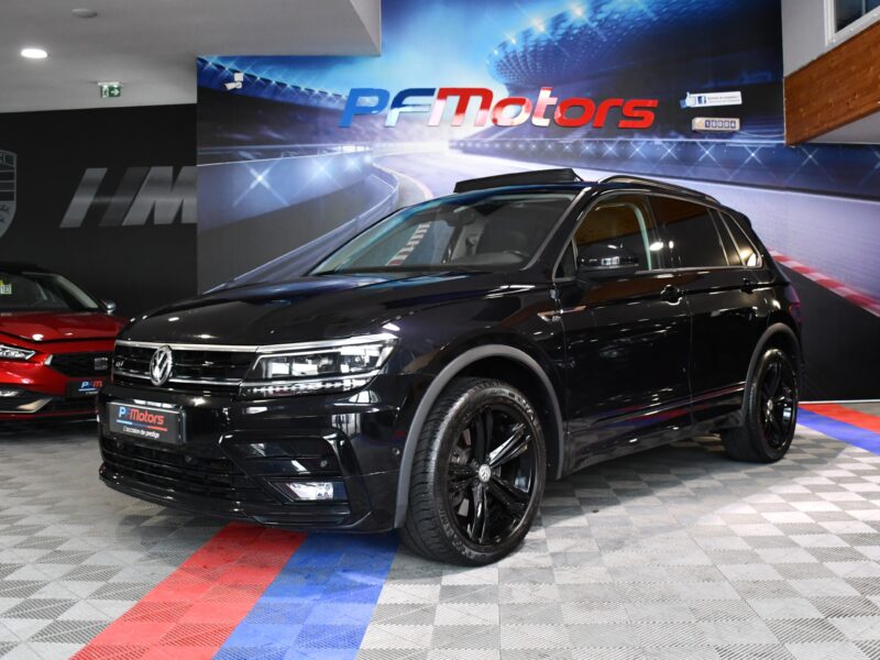 Volkswagen Tiguan R-Line Carat Exclusive 2.0 TDI 190 DSG 4Motion GPS Pro ACC DCC Virtual Attelage Caméra Vebasto Front Lane JA 19