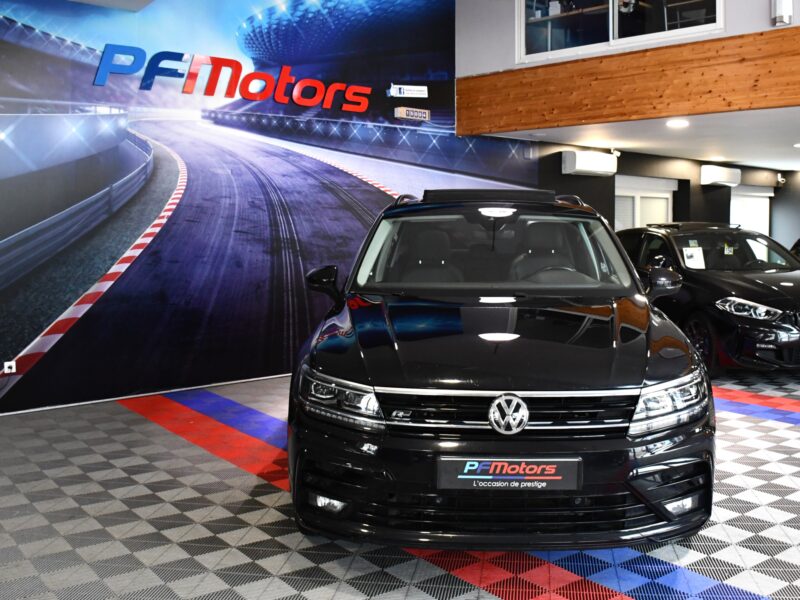 Volkswagen Tiguan R-Line Carat Exclusive 2.0 TDI 190 DSG 4Motion GPS Pro ACC DCC Virtual Attelage Caméra Vebasto Front Lane JA 19