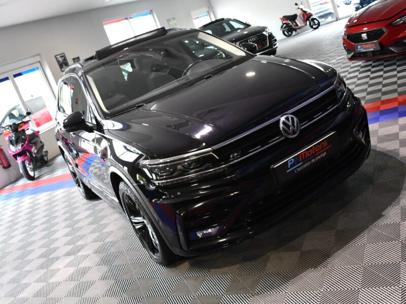 Volkswagen Tiguan R-Line Carat Exclusive 2.0 TDI 190 DSG 4Motion GPS Pro ACC DCC Virtual Attelage Caméra Vebasto Front Lane JA 19