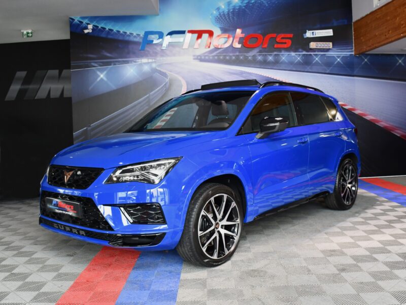 Cupra Ateca 2.0 TSI 300 DSG 4Drive GPS Virtual Beats ACC DCC Caméra 360 Hayon TO Front Lane JA 19