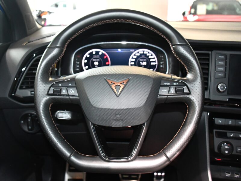 Cupra Ateca 2.0 TSI 300 DSG 4Drive GPS Virtual Beats ACC DCC Caméra 360 Hayon TO Front Lane JA 19