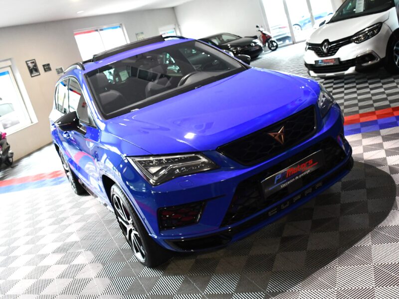 Cupra Ateca 2.0 TSI 300 DSG 4Drive GPS Virtual Beats ACC DCC Caméra 360 Hayon TO Front Lane JA 19