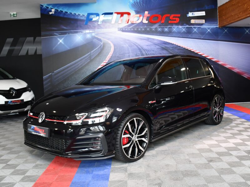 Volkswagen Golf 7 GTI Performance 2.0 TSI 245 DSG GPS Pro Dynaudio ACC DCC Cuir Car Play Front Lane JA 19