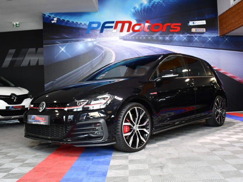 Volkswagen Golf 7 GTI Performance 2.0 TSI 245 DSG GPS Pro Dynaudio ACC DCC Cuir Car Play Front Lane JA 19
