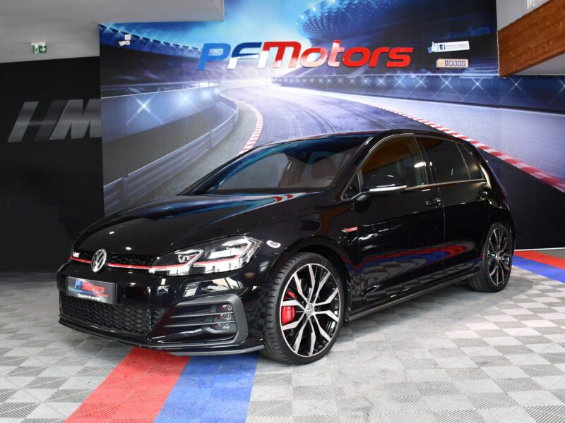 Volkswagen Golf 7 GTI Performance 2.0 TSI 245 DSG GPS Pro Dynaudio ACC DCC Cuir Car Play Front Lane JA 19