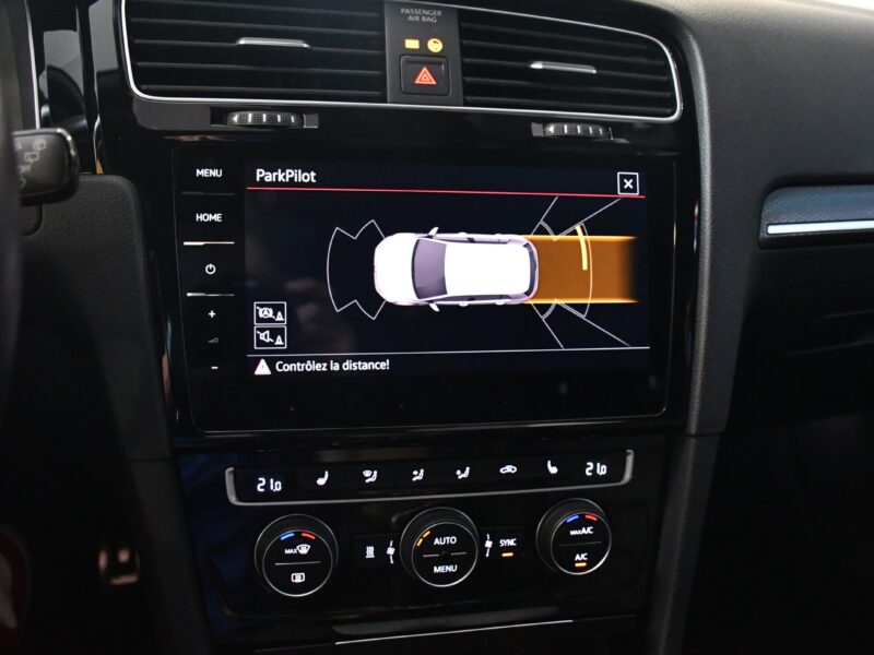 Volkswagen Golf 7 GTI Performance 2.0 TSI 245 DSG GPS Pro Dynaudio ACC DCC Cuir Car Play Front Lane JA 19