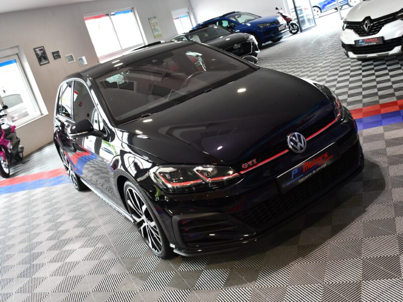 Volkswagen Golf 7 GTI Performance 2.0 TSI 245 DSG GPS Pro Dynaudio ACC DCC Cuir Car Play Front Lane JA 19