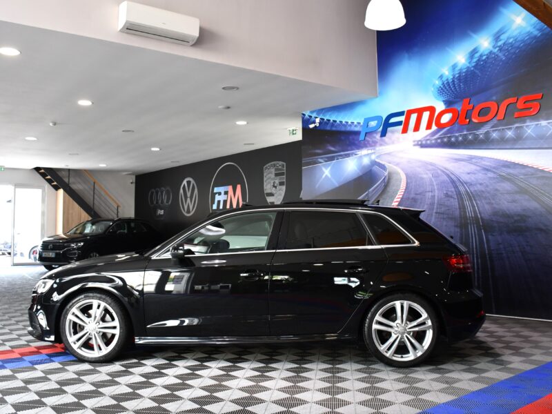 Audi A3 Sportback S-Line 40 TFSI 190 S-Tronic GPS Virtual Régulateur Cuir TO Drive JA 18