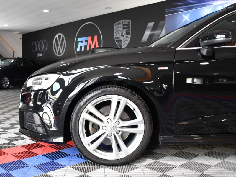 Audi A3 Sportback S-Line 40 TFSI 190 S-Tronic GPS Virtual Régulateur Cuir TO Drive JA 18