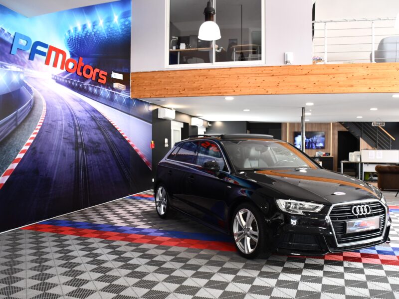 Audi A3 Sportback S-Line 40 TFSI 190 S-Tronic GPS Virtual Régulateur Cuir TO Drive JA 18
