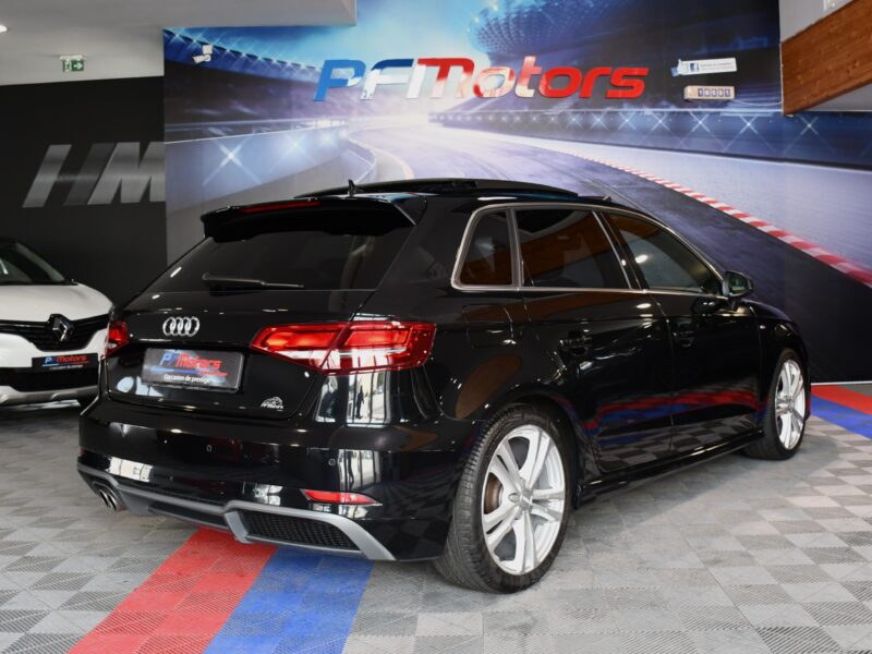 Audi A3 Sportback S-Line 40 TFSI 190 S-Tronic GPS Virtual Régulateur Cuir TO Drive JA 18