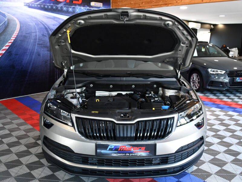 Skoda Karoq Style 1.5 TSI 150 DSG GPS TO Caméra Cuir Parc Assist Hayon Attelage Régulateur Smartlink JA 17