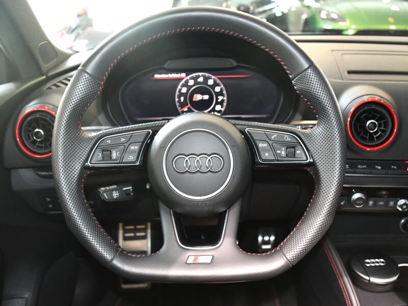 Audi S3 Sportback 2.0 TFSI 300 Quattro S-Tronic GPS Virtual Sièges Baquet TO Parc Assist Carbone JA 18