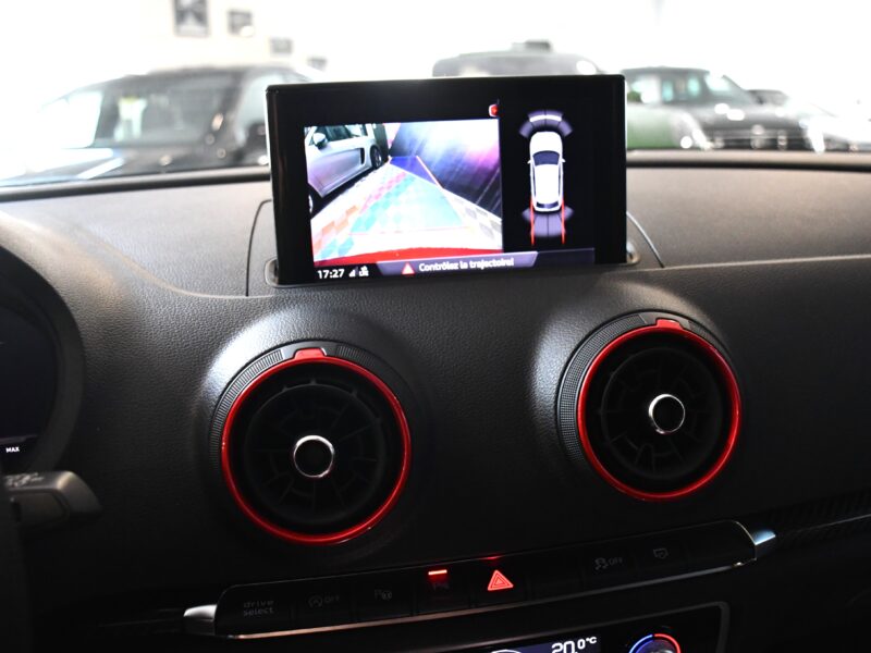 Audi S3 Sportback 2.0 TFSI 300 Quattro S-Tronic GPS Virtual Sièges Baquet TO Parc Assist Carbone JA 18