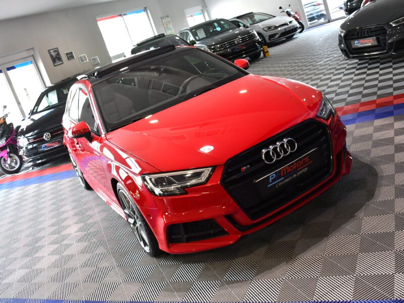 Audi S3 Sportback 2.0 TFSI 300 Quattro S-Tronic GPS Virtual Sièges Baquet TO Parc Assist Carbone JA 18